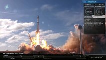 SUCCESSFUL Launch of SpaceX Falcon Heavy from Kennedy Space Center 02_06_18