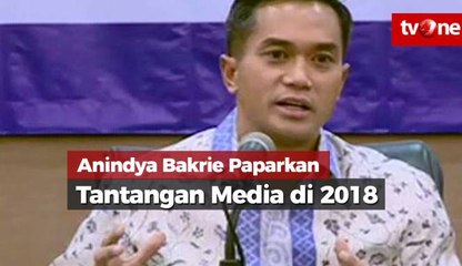 Anindya Bakrie Paparkan Tantangan Media di HPN 2018