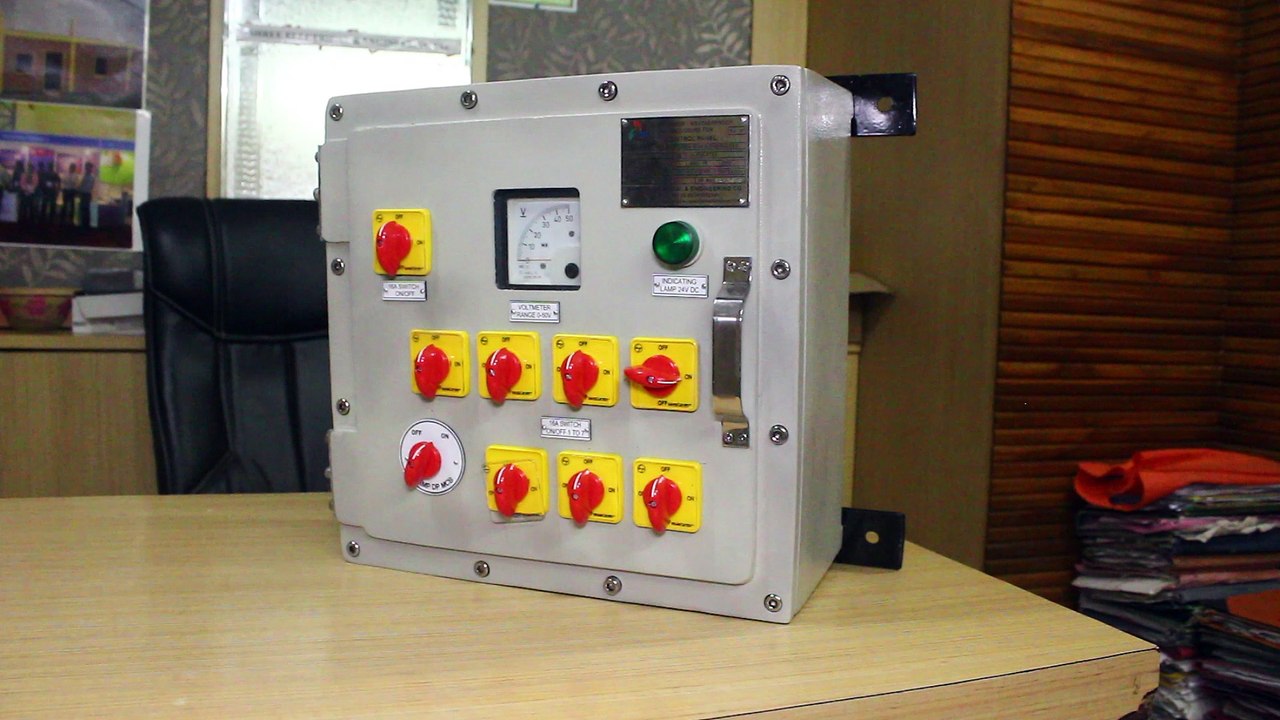 Flameproof Control Panel