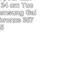 Protection pour tablettes 84 2134 cm Tucano pour Samsung Galaxy Tab S bronze  35795