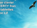 DURAGADGET Etui aspect cuir rose  clavier intégré AZERTY français pour tablettes Medion