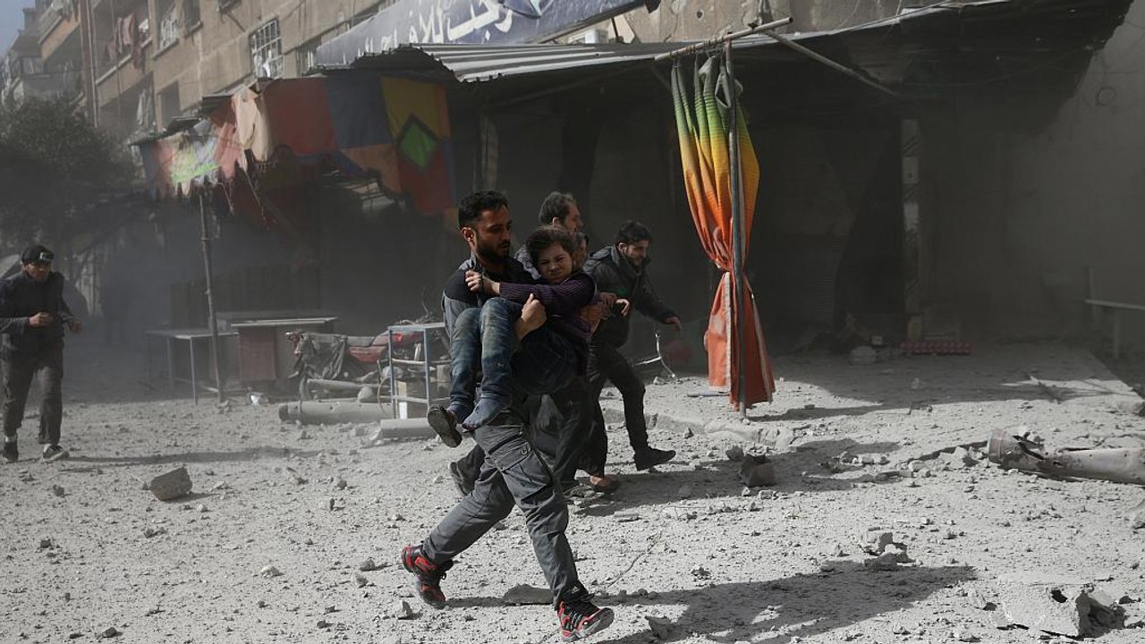 Nach Luftangriff: Wieder tote Zivilisten in Ghouta