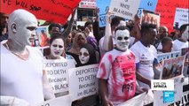 Israel: African migrants protest against deportation policy