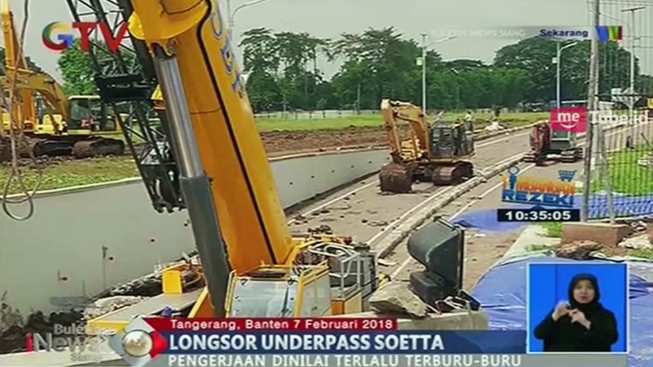 Lalai, Penyebab Longsornya Underpass Bandara Soekarno Hatta
