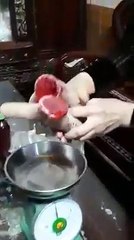 [ NhungHuouShop.com] Cách cắt nhung hươu tươi, khai thác nhung hươu ngày 06.02.2018