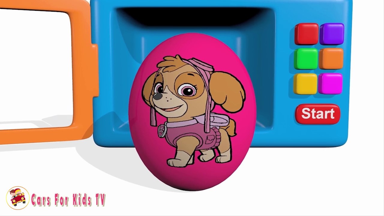 Learn Colors With Microwave Oven  for Children - Colors for Kids Toddlers