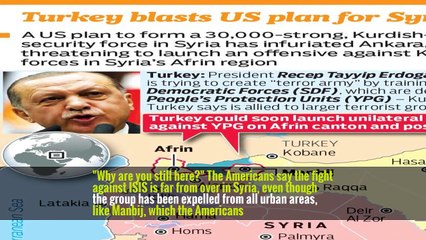 On Northern Syria Front Line, U.S. and Turkey Head Into Tense Face-off