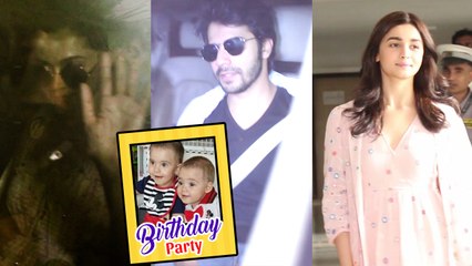 Download Video: Deepika Padukone, Varun Dhawan, Alia, At Karan Johar's Bash For Yash Roohi's Birthday Celebration