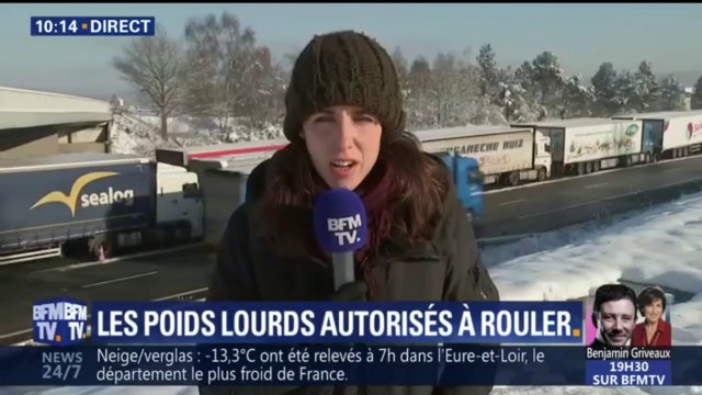 Après une nuit à l’arrêt, les poids lourds à nouveau autorisés à circuler en Ile-de-France