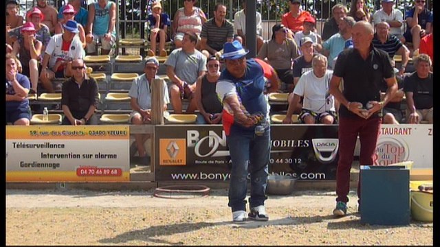 Moulins 2017, record des 1000 boules à 5 tireurs : Christian Nanou ANDRIANIAINA