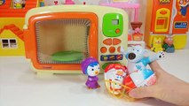 뽀로로 와 마법의 전자렌지 킨더조이 신제품 디즈니 미니 알까기 장난감 놀이 Kinder Joy Surprise eggs & Pororo Magic Microwave toys