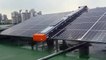 Automated Solar Panel Cleaning System