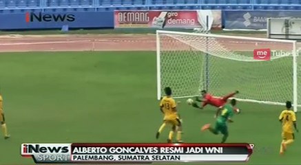 Pemain Bintang Sriwijaya Beto Goncalves Resmi Jadi WNI