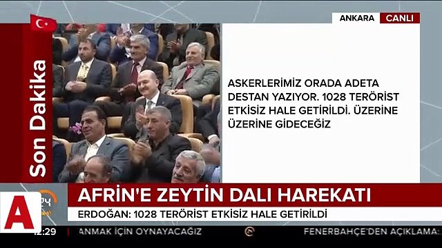 Cumhurbaşkanı Erdoğan�dan Afrin�e gitmeyin diyen Kılıçdaroğlu�na tepki 'Senden mi izin alacağız'