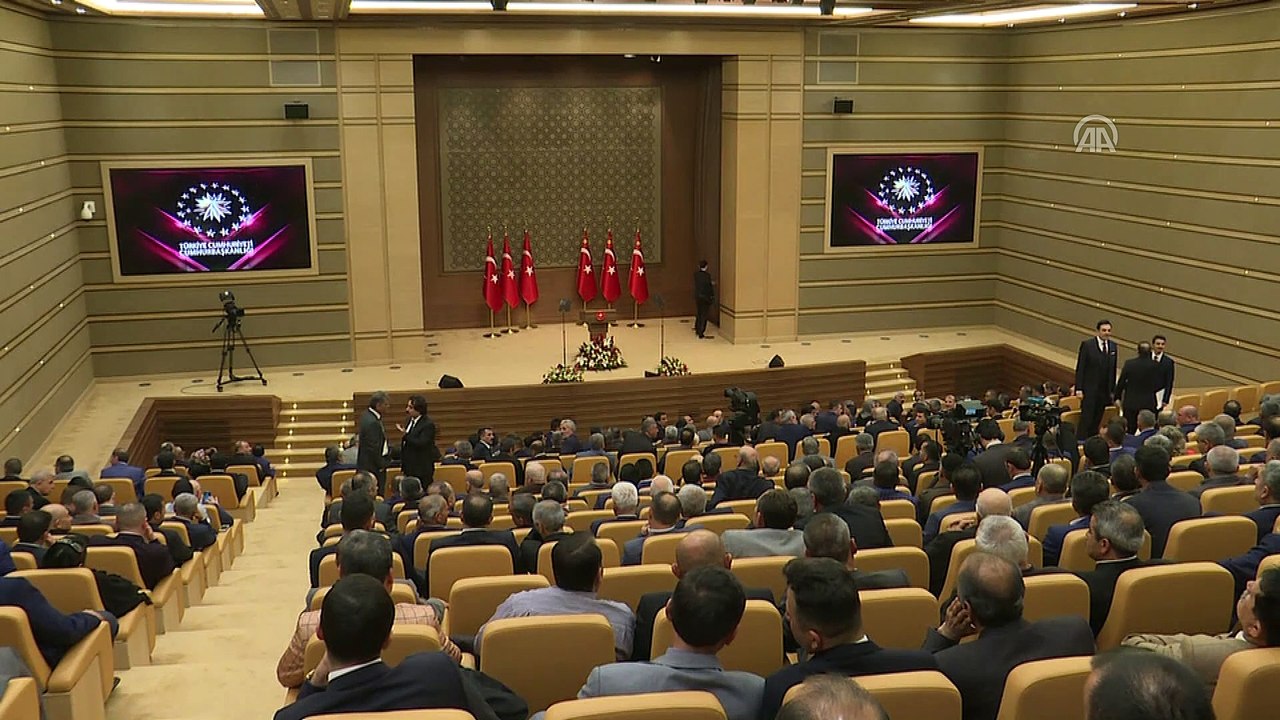 Cumhurbaşkanı Erdoğan: 'Bizim meşrebimizde dostlarına, kardeşlerine, komşularına sırt dönmek yoktur' - ANKARA