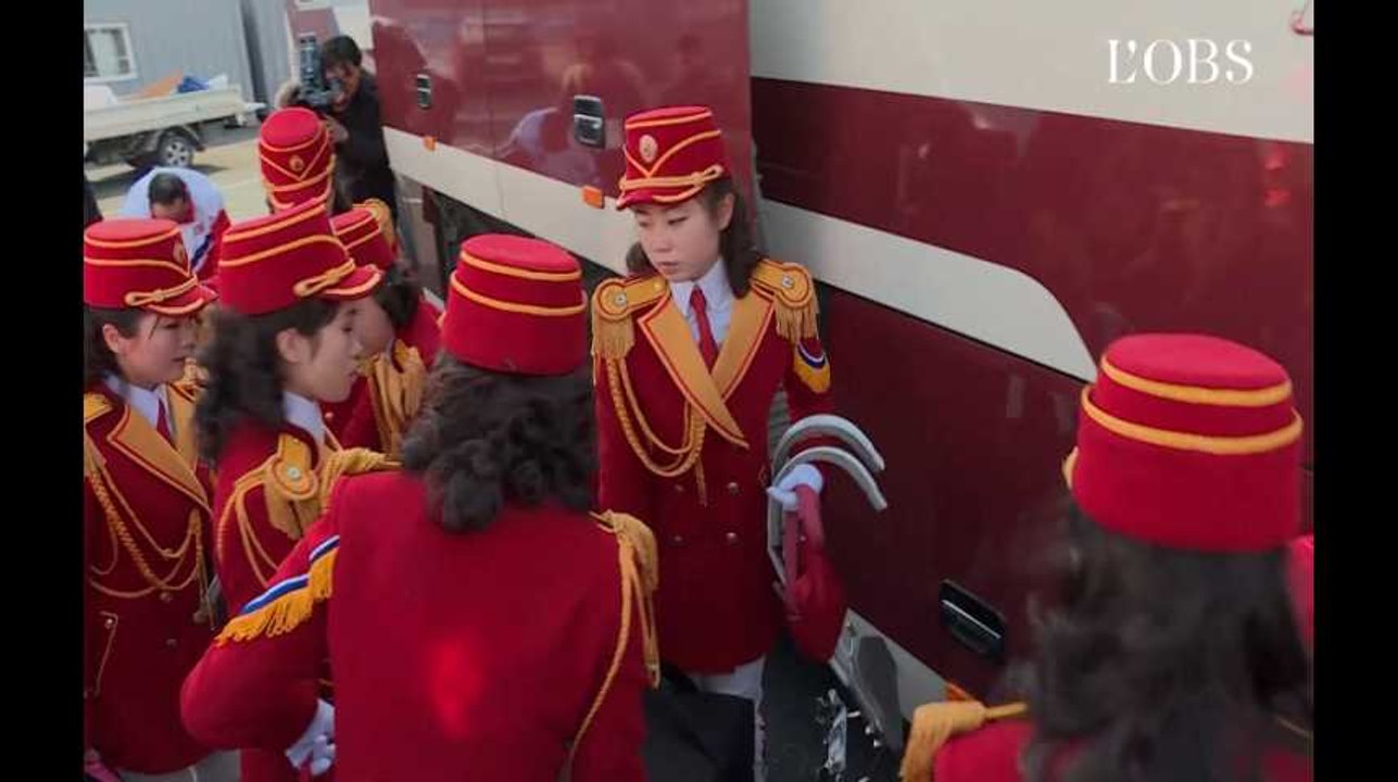 JO : la Corée du Nord s'affiche à travers ses pom-pom girls