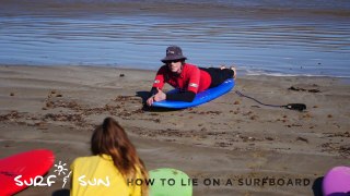 Tips How To Lie On Your Surfboard.