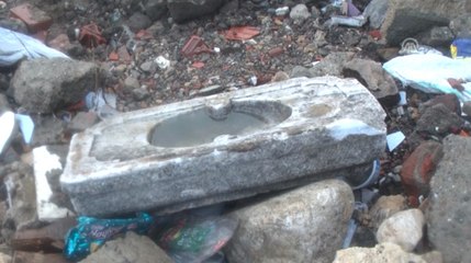 Fırtınada Roma Dönemine Ait Parçalar Ortaya Çıktı