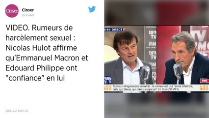 Harcèlement sexuel. Nicolas Hulot dénonce des rumeurs mais confirme une plainte classée.