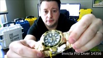 Invicta Watch Review Russian Diver 12434 - Pro Diver 14356 - Bolt 12759 - Scuba 0915