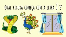 Alfabeto Completo para Crianças / ABC em português / Qual figura começa? #1 - Ep. 39