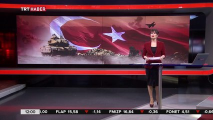 Teröristlerin sözde emniyet ofisi olarak kullandığı binayı TRT Haber görüntüledi