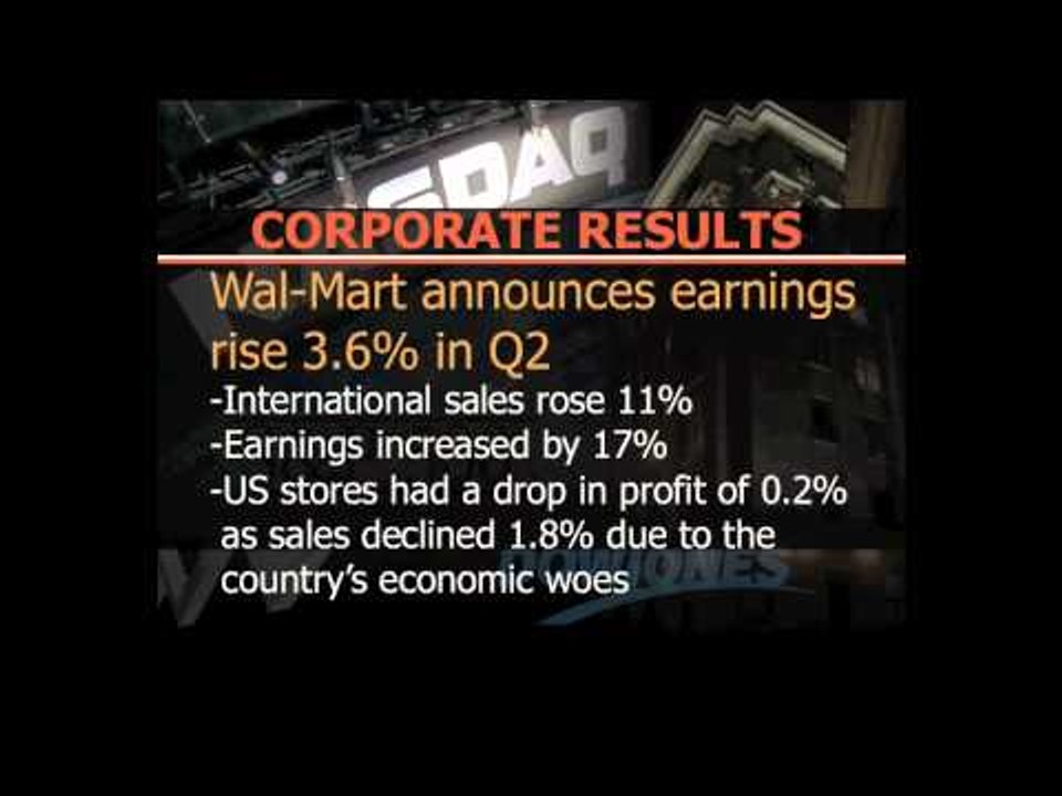 Wall Street Wrap for 17 August 2010