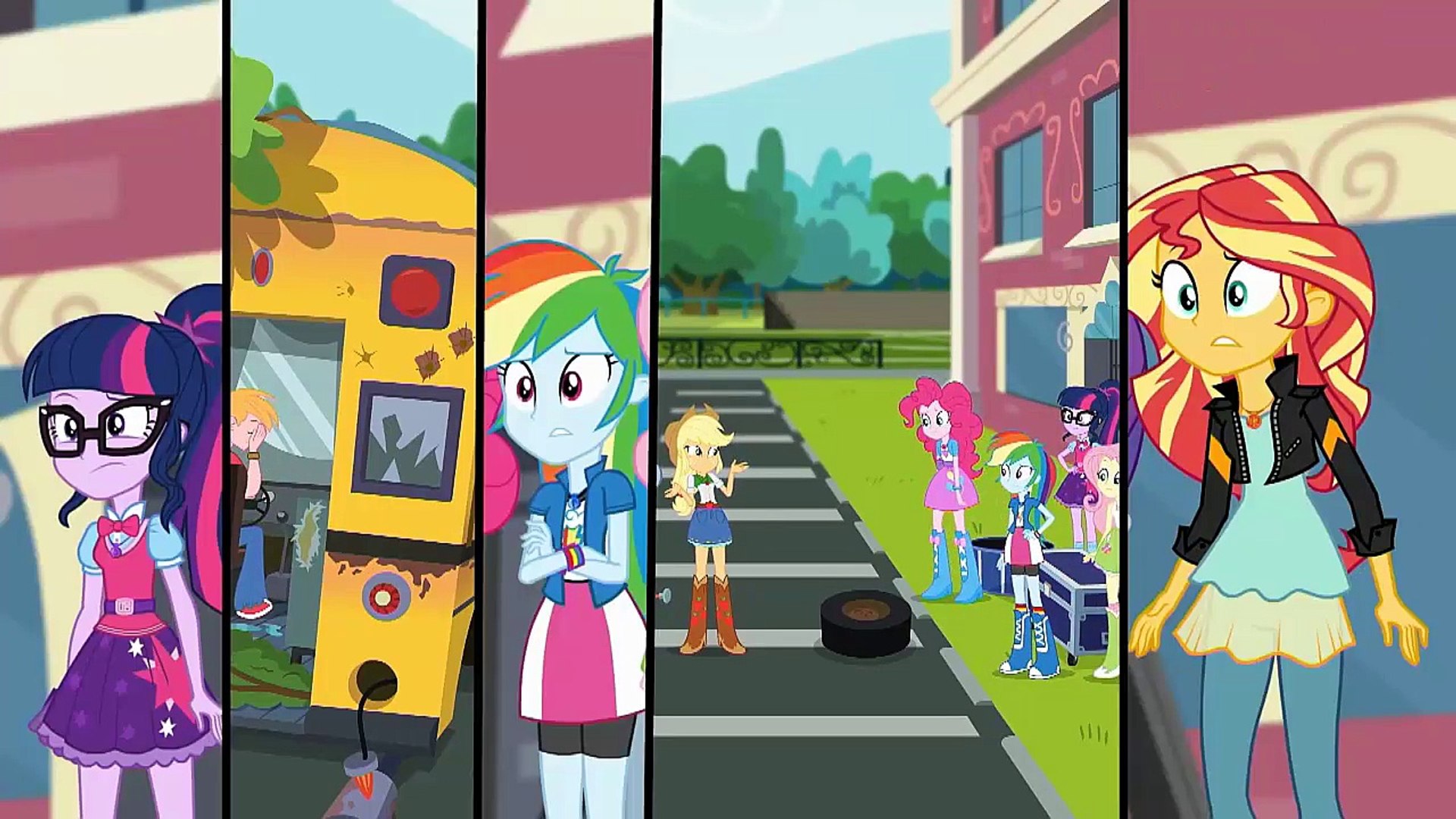 Get The Show On The Road | MLP: Equestria Girls | Summertime Shorts! [HD] -  video Dailymotion