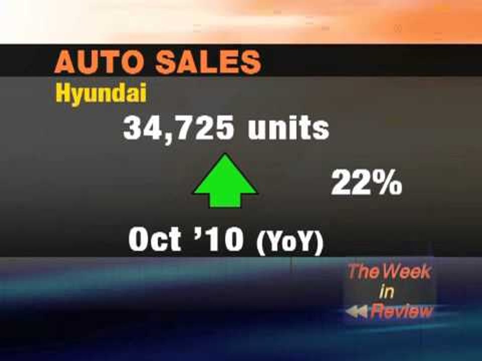 The Week in Review for 04 November, 2010
