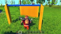 САМЫЙ СЛОЖНЫЙ ПАРКУР ПО ТОНКИМ БАЛКАМ С СЮРПРИЗОМ В SCRAP MECHANIC ( ПАРКУР )