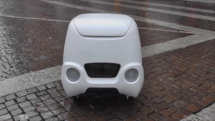 هذا الصباح- روبوت يعمل في مجال التوصيل المنزلي