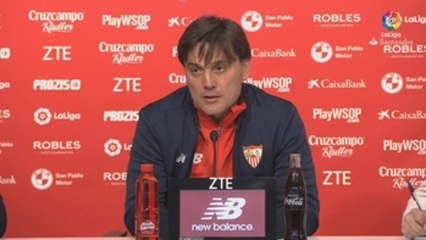 Entrenador del Sevilla: El equipo ha jugado con espíritu sevillista