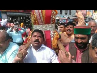 भगवान विश्वनाथ मां जगदीशिला की डोली