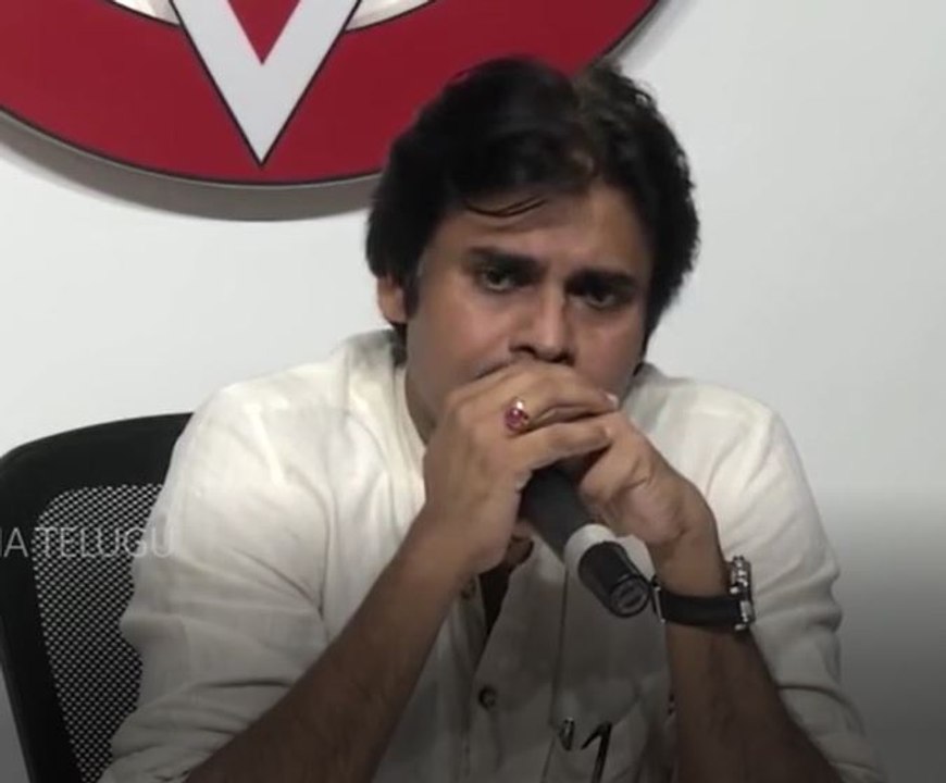 Pawan Kalyan press meet over JAC proposal