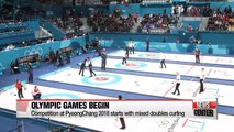 First event of PyeongChang 2018 starts with mixed doubles curling