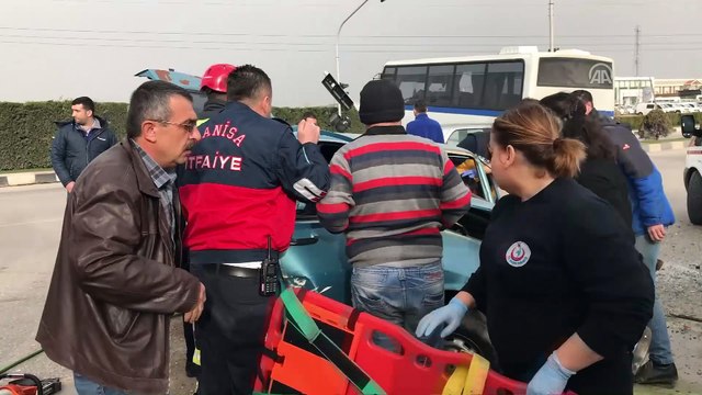 Trafik kazası: 1 ölü, 2 yaralı - MANİSA