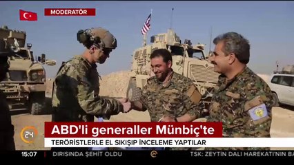 ABD'li generaller Münbiç'te