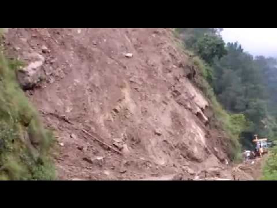 blast for removing hill from two village