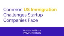 Common US Immigration Challenges Startup Companies Face