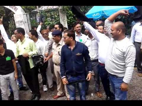 black flag shown to former mp bhagat singh