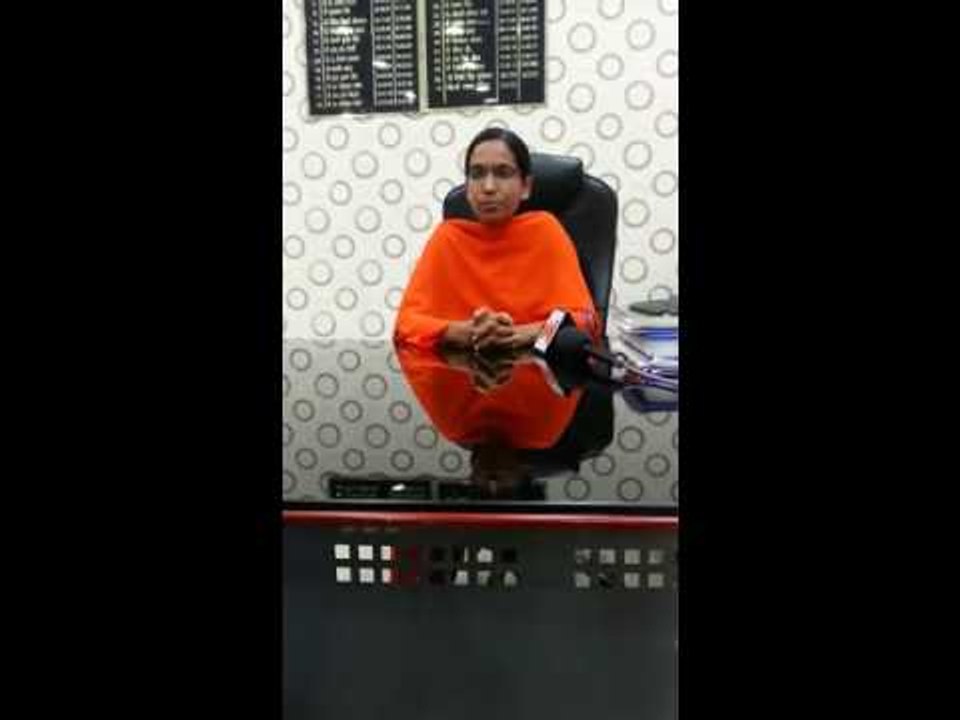 Distributed sanitary napkins in bihar