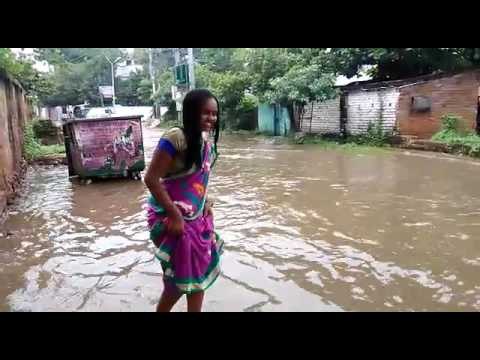 Heavy rainfall at patna of bihar