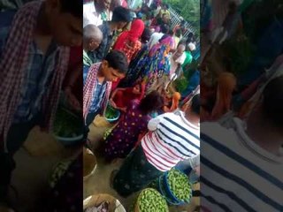 Bihar : A train station is where the vegetable market seems