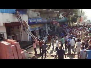 fire in factory at kanpur