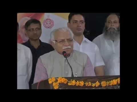 teachers day haryana chief minister manohar lal khattar taught children