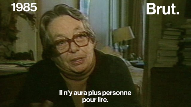 Quand Marguerite Duras parlait des années 2000 en 1985
