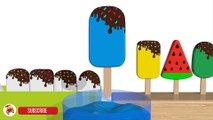 Learn Colors with Ice Cream for Children, Toddlers - Learn Colours for Kids with Ice Cream