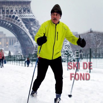 Paris, grande piste de ski