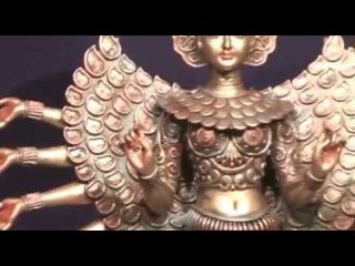 typical statue of maa durga