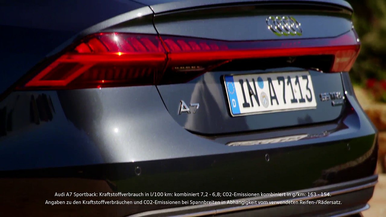 Athletische Ästhetik - der neue Audi A7 Sportback